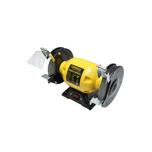 Polizor de banc 250W, 220V disc abraziv 150x16x12.7mm, viteza rotatie 2950rpm Crownman Cod: DISPT58