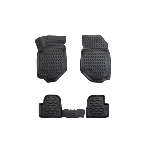 Covoare cauciuc tavita compatibile Peugeot 208 2  2020-> Cod: A80-X130v2