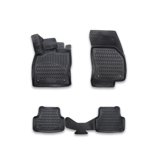 Covoare cauciuc tavita compatibile Seat Leon III 2012-2020 Cod: A80-X101v4