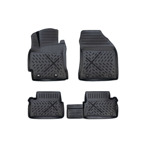 Covoare cauciuc tavita  compatibile Toyota Auris II  2013->  Cod: 3D AP-1122 / A80-X147v3