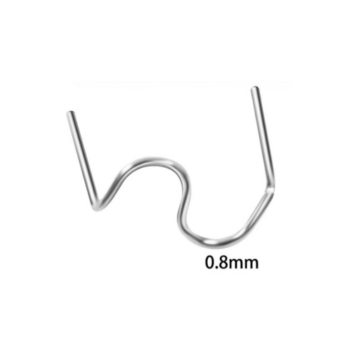 Set 100 cleme pentru pistol reparat plastic 0.8mm otel inoxidabil Cod: K18028-14