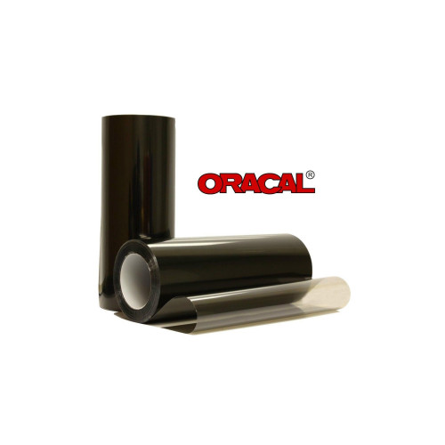 Folie protectie faruri / stopuri Dark Black ORACAL 60x60cm