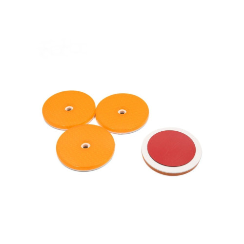 Set reflectoare rotunde portocalii 61x6 mm Cod: 9032
