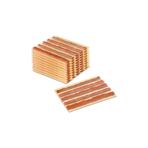 Set 50 bucati snur vulcanizare 10 cm pentru reparatii rapide roti si anvelope Cod: ART-SNR10