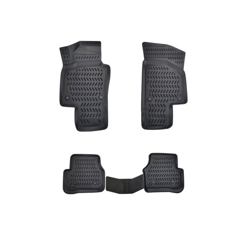 Covoare cauciuc tavita compatibile Volkswagen Tiguan I 2008-2015 Cod: A80-X119v2