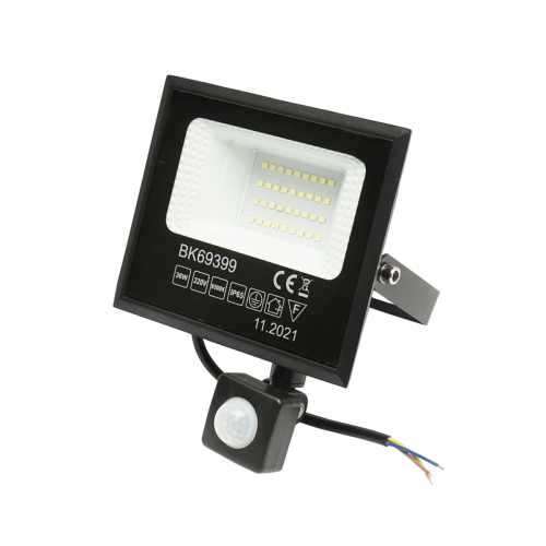 Proiector LED 30W cu senzor de miscare 6500K, IP65  Cod: BK69399