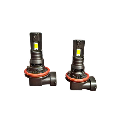 Bec LED auto H11 3936lm 6500K alb rece Canbus 12V set 2 bucati Cod: FHC-H11