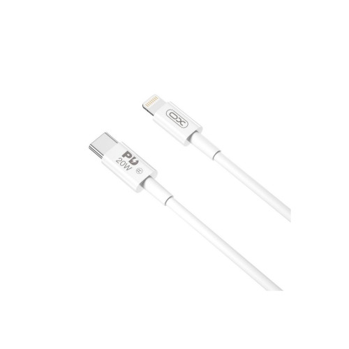 Cablu pentru incarcare 20W PD Quick Charge si transfer date Type-C la Lighting (compatibil Iphone) 2m Cod: XO-NB-Q189B