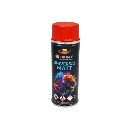 Spray Vopsea Rosu Mat Profesional Champion 400ml Cod: RAL3000