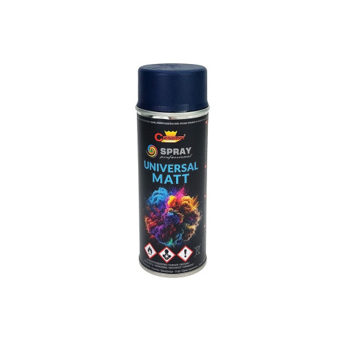 Spray Vopsea Albastru Mat Profesional Champion 400ml Cod: RAL5010
