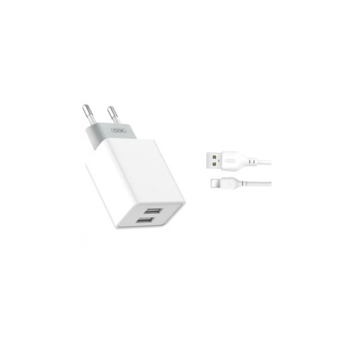 Incarcator retea USB Quick Charge QC3.0 18W cu cablu  compatibil Lighting (Iphone  )  Cod:XO-L119A