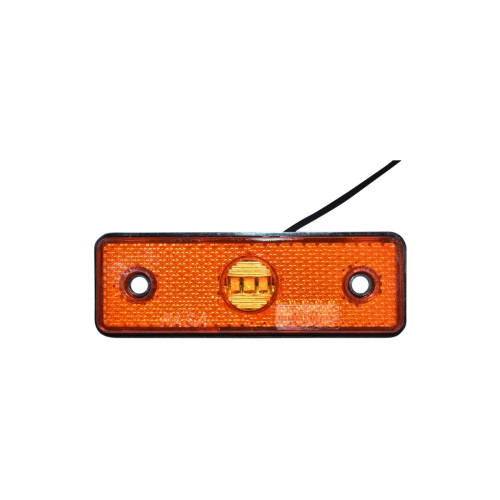 Lampa laterala portocalie de gabarit 24V cu Led Cod: BK69164