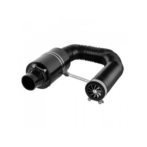 Filtru aer sport cu tubulatura si turbina aluminiu set complet Cod: 305404B