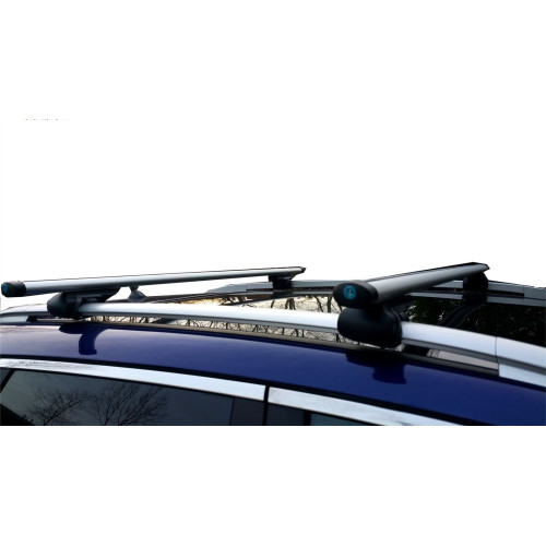 Bara portbagaj universala transversala din aluminiu cu cheie 120cm  Cod: FLEX Argintiu