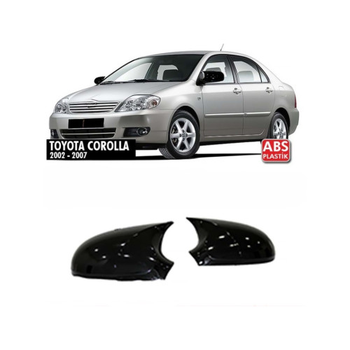Capace oglinda tip Batman compatibile Toyota Corolla E120 2002-2006 fara semnalizare in oglinda  Cod: BAT10134 / C586-BAT2