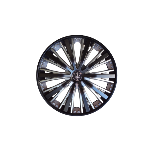 Set 4 capace roti model EVO negru+gri antracit 15"  Cod: WM2-1GR-15