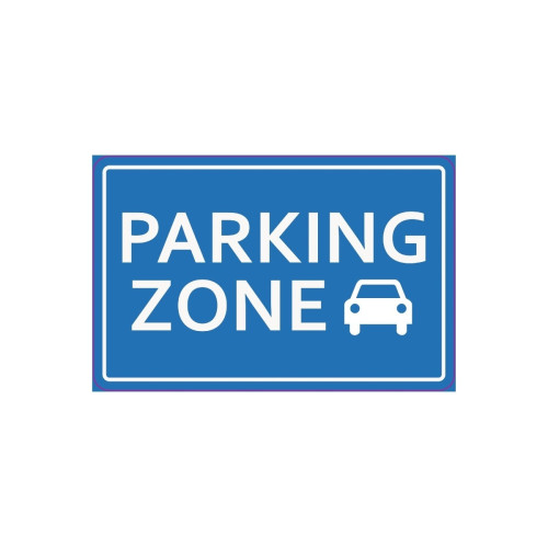 Abtibild "PARKING ZONE" Cod: TAG 028 / T2