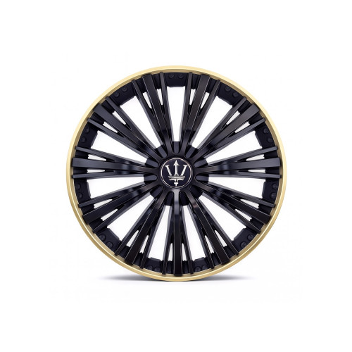 Set 4 capace roti Evo culoare negru auriu 15 inch Cod: WM4-1GL-15