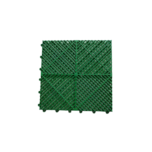 Pardoseala modulara ventilata PP 40x40x1.8cm garaj trafic intens Verde Cod: PM10006