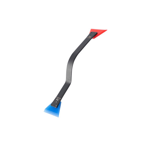 Racleta folie auto curbata dubla din silicon 70/90 durometru Cod: HS-122