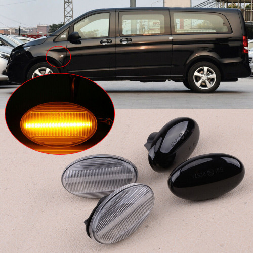 Lampi LED semnalizare dinamica compatibila  Mercedes Vito, Citan, A-Class COD: A081D