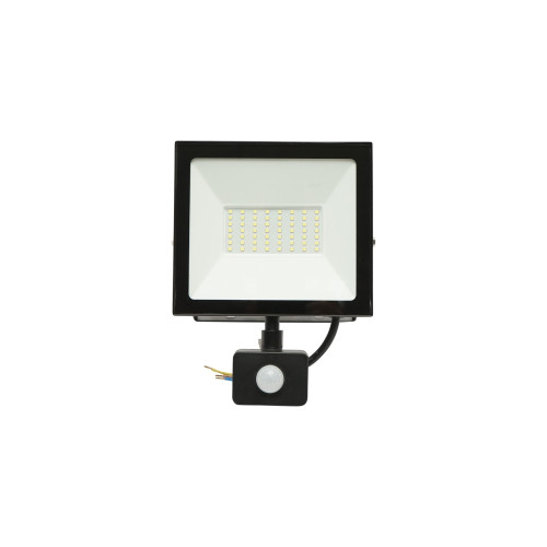 Proiector led 50W, 4500lm, 6400K, IP44 alimentare 220V-240V cu senzor de miscare  Cod: BK69716