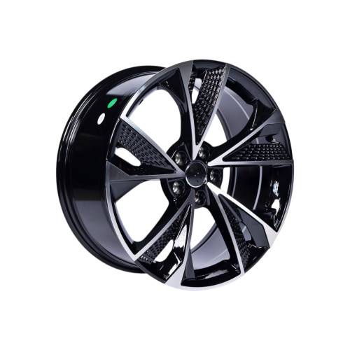 Jante PDW 18x8 5x112 ET35 negru polish diamond cut compatibile Audi, BMW, Volkswagen, Mercedes, Skoda, Seat, Cupra Cod: L8549203(NX)