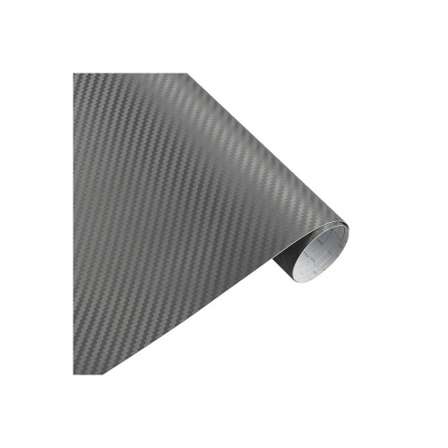 Rola folie carbon 3D gri antracit latime 1.27m x 30m Cod: KM9170
