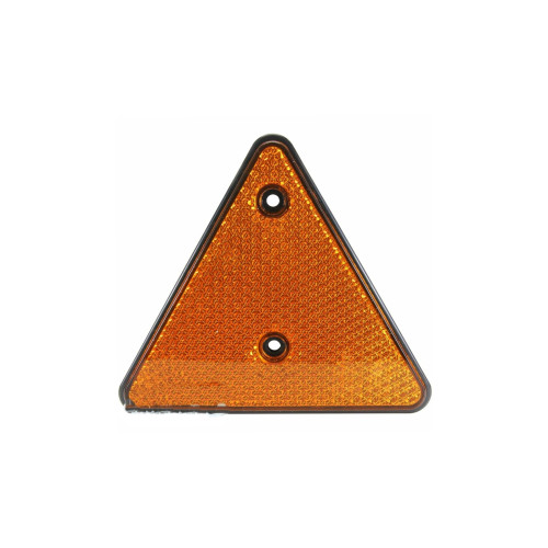 Triunghi portocaliu reflectorizant cu prindere in 2 puncte  Cod: TR014