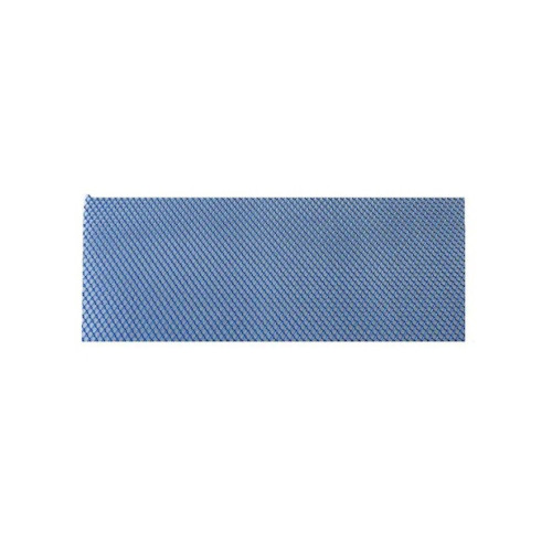 Plasa tuning albastra metalica 100x33cm  