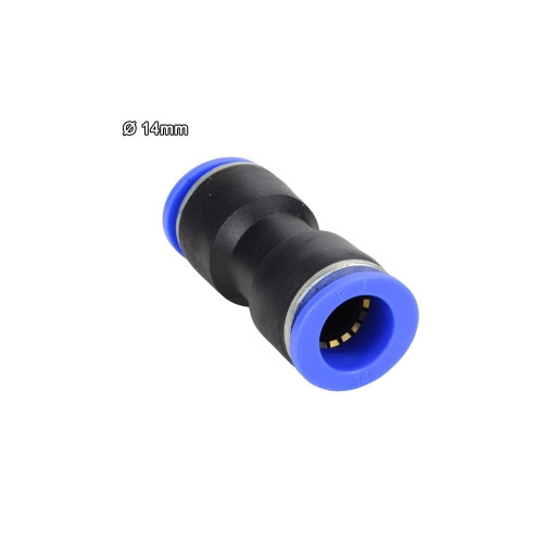 Racord drept plastic 14 mm cupla aer camion PU-14 Cod: DISLA51