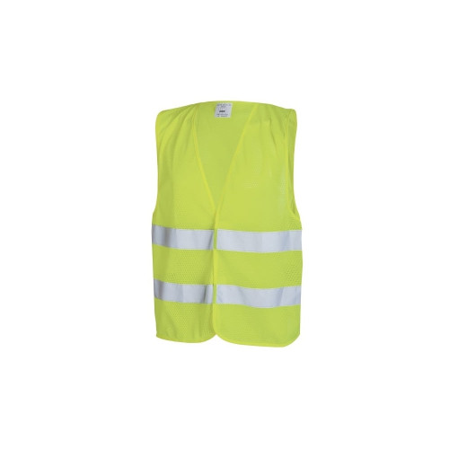 Vesta reflectorizanta galbena, marimea XXL – conforma cu standardul CE EN 471