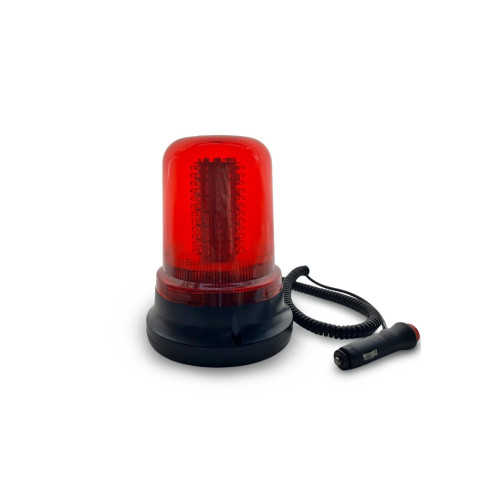 Girofar cu magnet 120 LED Culoare Rosu 12V-24V Cod: 51066