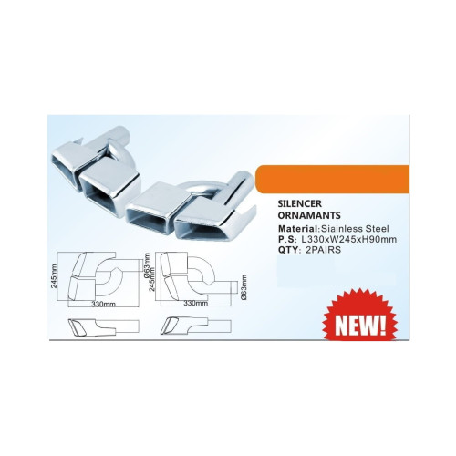 Ornament toba compatibil Mercedes E AMG Cod: EAMG