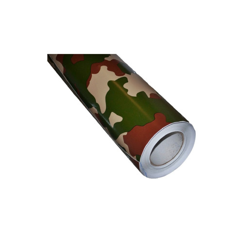 Folie  auto Camuflaj Forest cu tehnologie de eliminare a bulelor 1,5mx1m Cod: MC02/FC02
