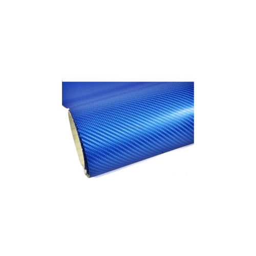 Folie carbon  Albastru 5D (imitatie albastru lacuit)  1,5x1m  Cod: SCF35S