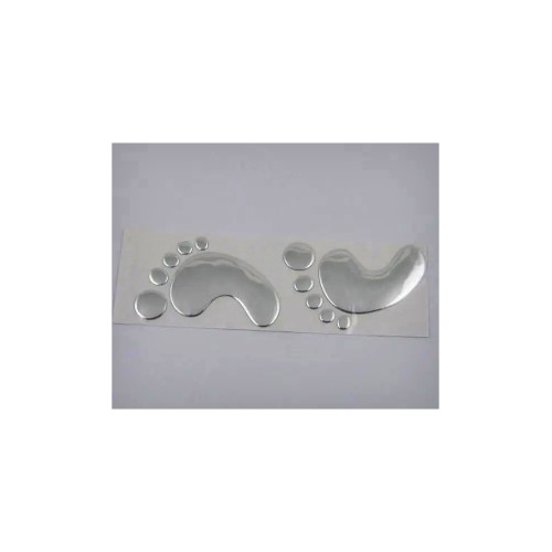 Abtibild  "DOUA TALPI" culoare Argintiu Cod:DZ-68