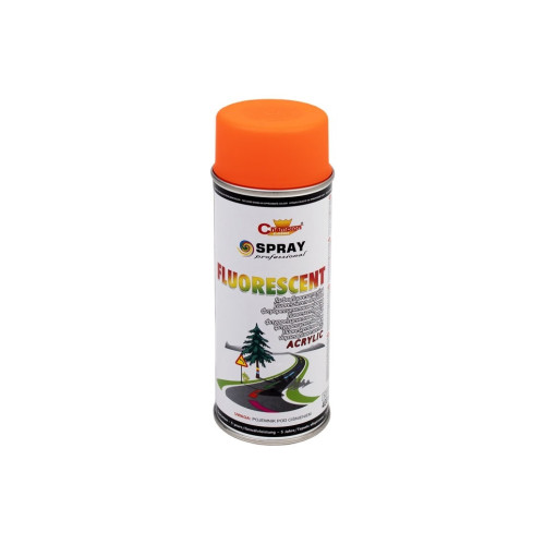 Spray vopsea portocaliu fluorescent Champion profesional 400ml