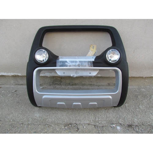 Bullbar inox cu proiectoare compatibil ISUZU D-MAX