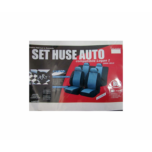 Husa auto compatibile DUSTER 2008-2017 din 9 piese Premium