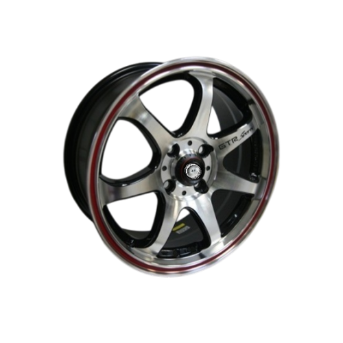 Jante ART 16x7 4x108 ET35 Negru  polish  compatibile Ford, Volvo, Peugeot, Citroen Cod: K356BP R-L